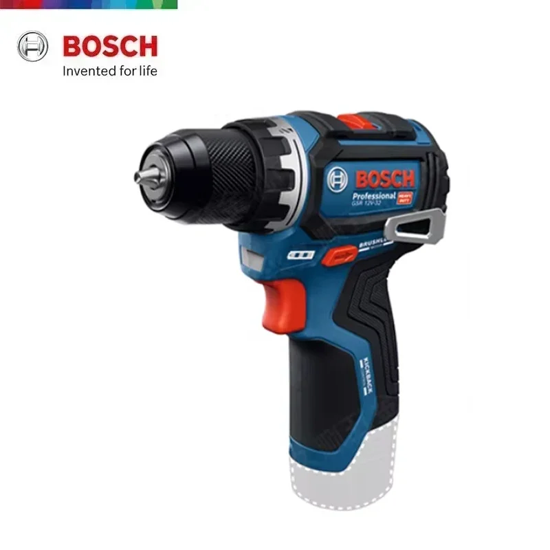 Power Drill Cordless - Bosch Professional GSR 12V-32 Akku-Bohrschrauber, bürstenlos,