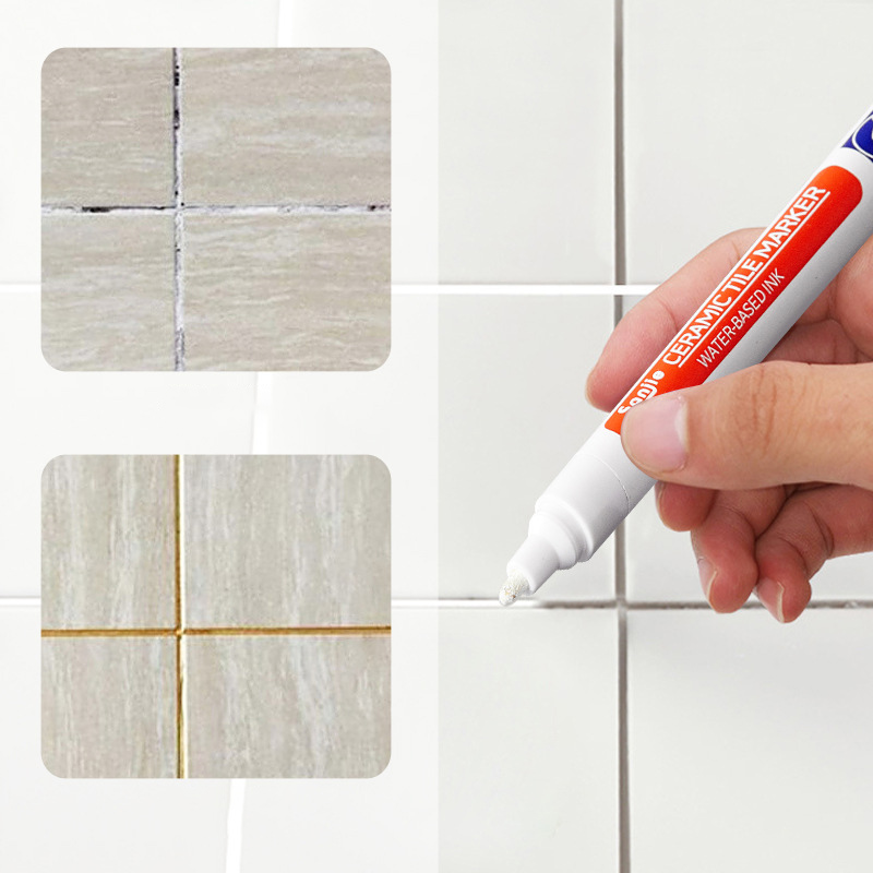 Tile Grout Repair - Wasserdichter Marker für Keramikfliesen, schimmelresistenter Nahtstift