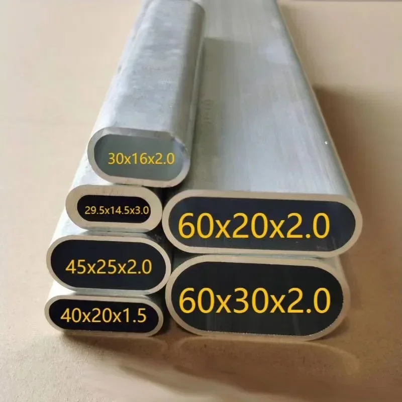 Home Improvement Youtube - Hohler ovaler Rohrrahmen aus Aluminiumlegierung, flacher