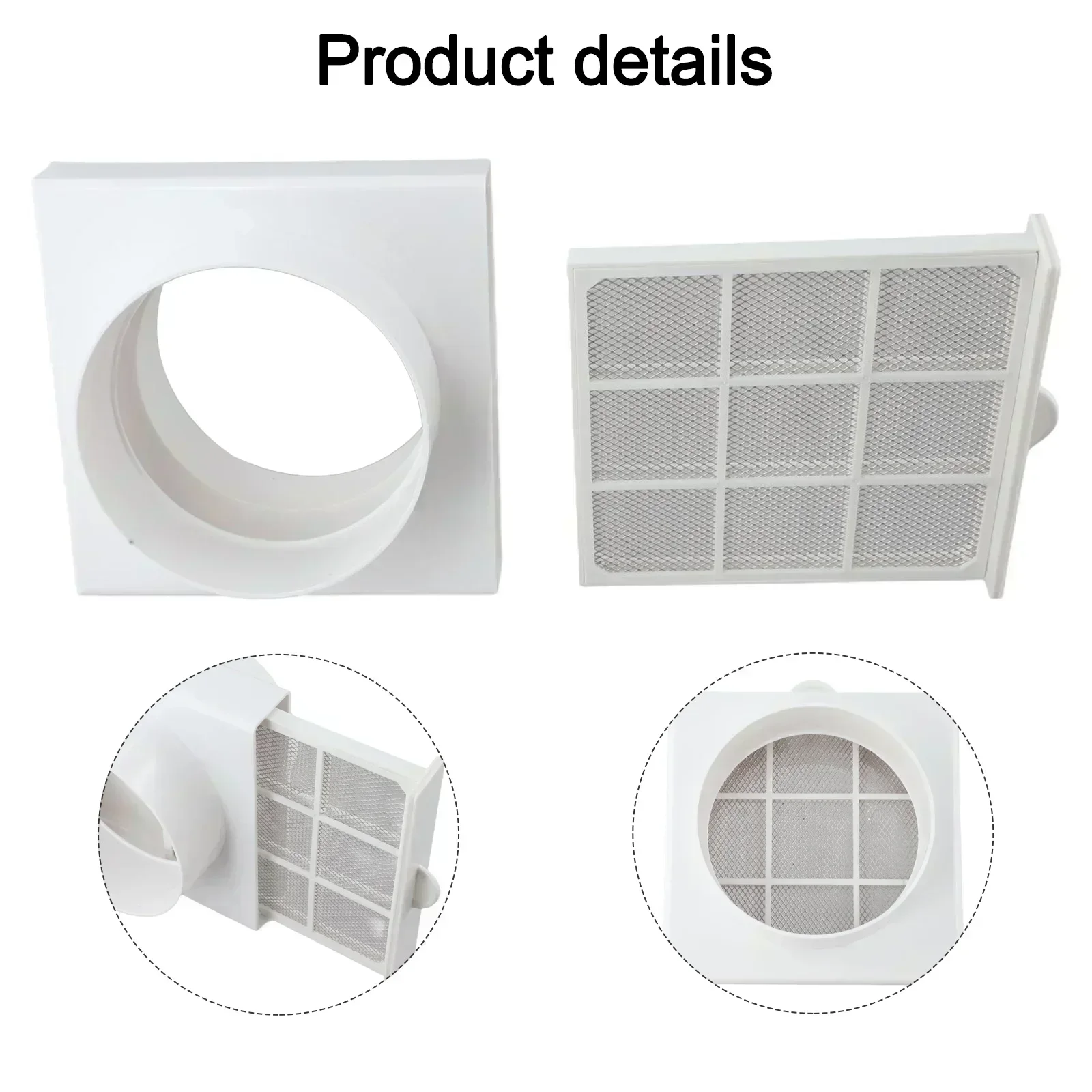 Home Improvement Youtube - Kanal-Luftfilter-Belüftung für PVC- und PE-Rohr, Aluminiumfolienrohr,