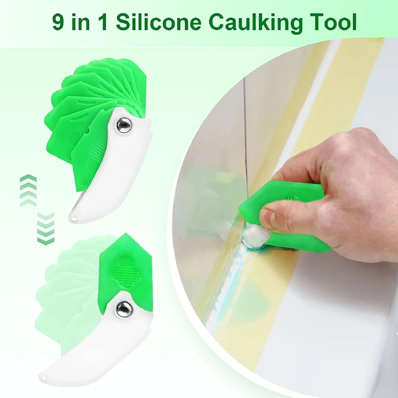 Tile Grout Repair - 1 Stück Haushalts-9-in-1-Silikon-Dichtungswerkzeug, professioneller Fliesen- und