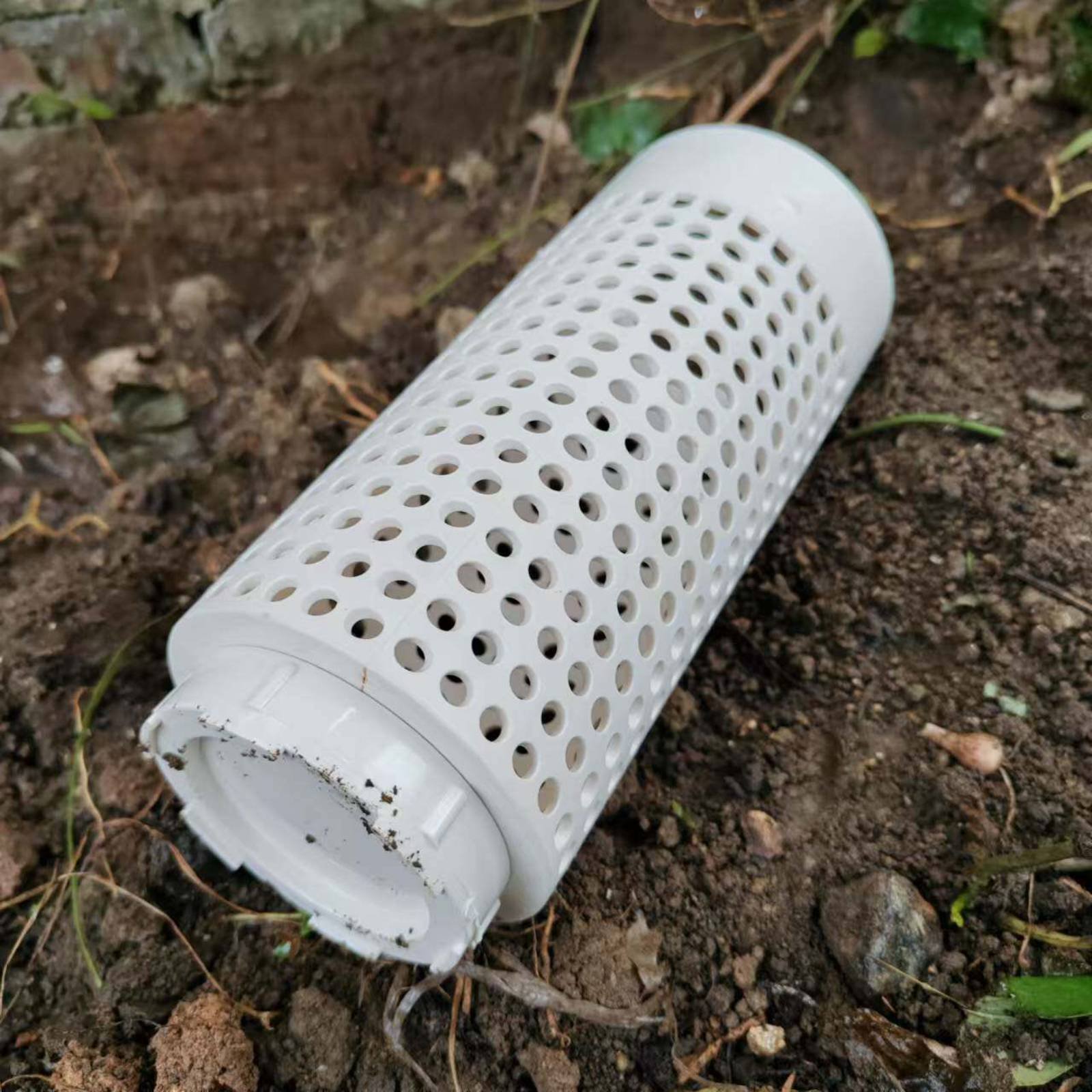 Home Improvement Youtube - Kompostierungs-Tube für Gartenwürmer, Robustes, Verstärktes Material,