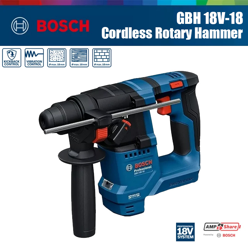 Bosch GBH 18V-18 Akku-Bohrhamm – Power Drill Cordless Bewertung und Preis