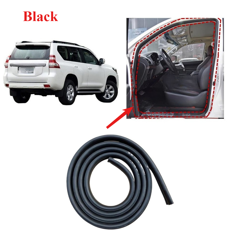 1 Stück schwarzer Türgummi für – Door Weather Strip Bewertung und Preis