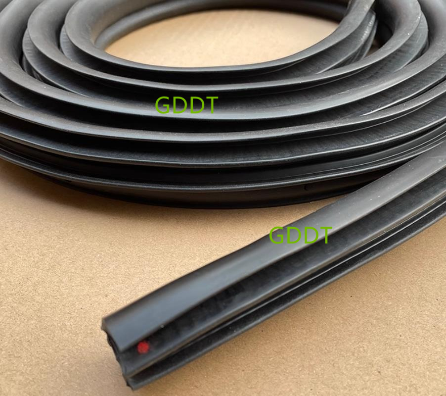 1 Stück schwarzer Türgummi für – Door Weather Strip Bewertung und Preis