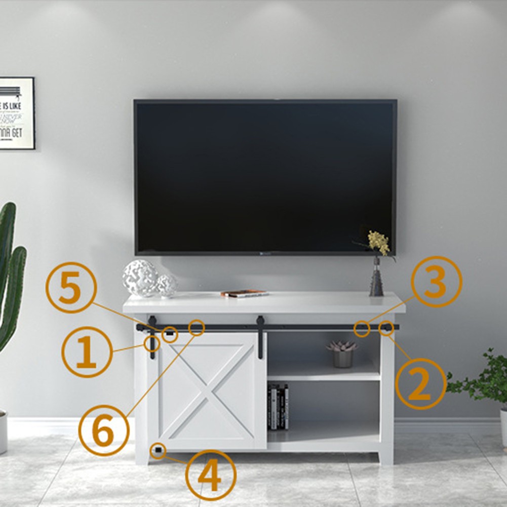 2-teiliges Schiebetür-Hardware – Tv Home Improvement Bewertung und Preis