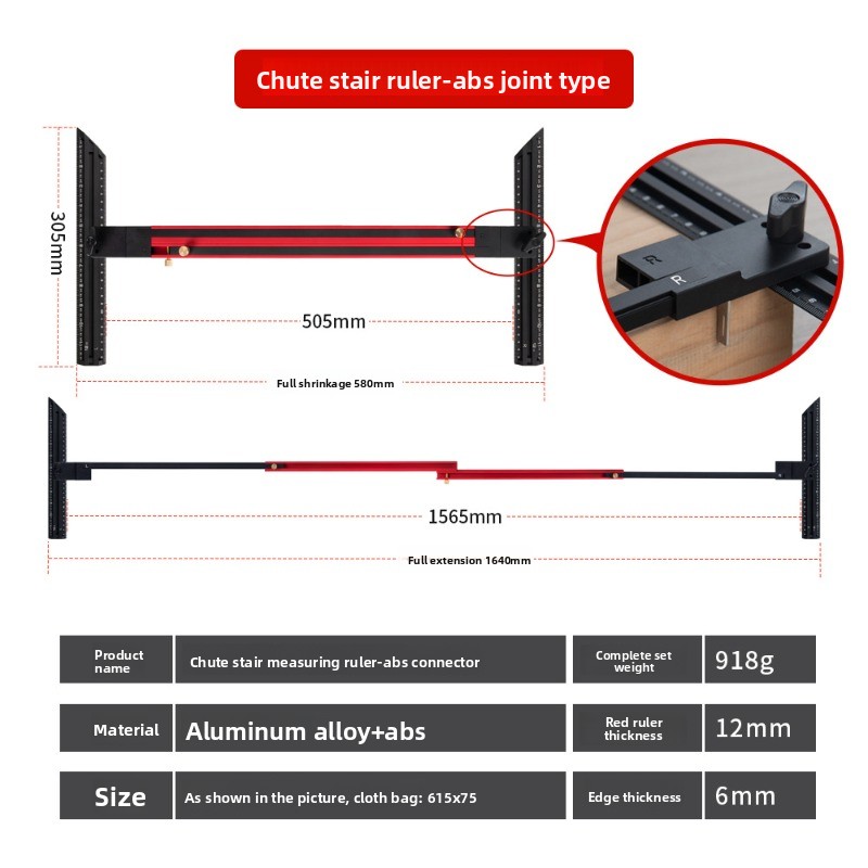 Treppenlineal aus Aluminiumleg – Home Improvement In Bewertung und Preis