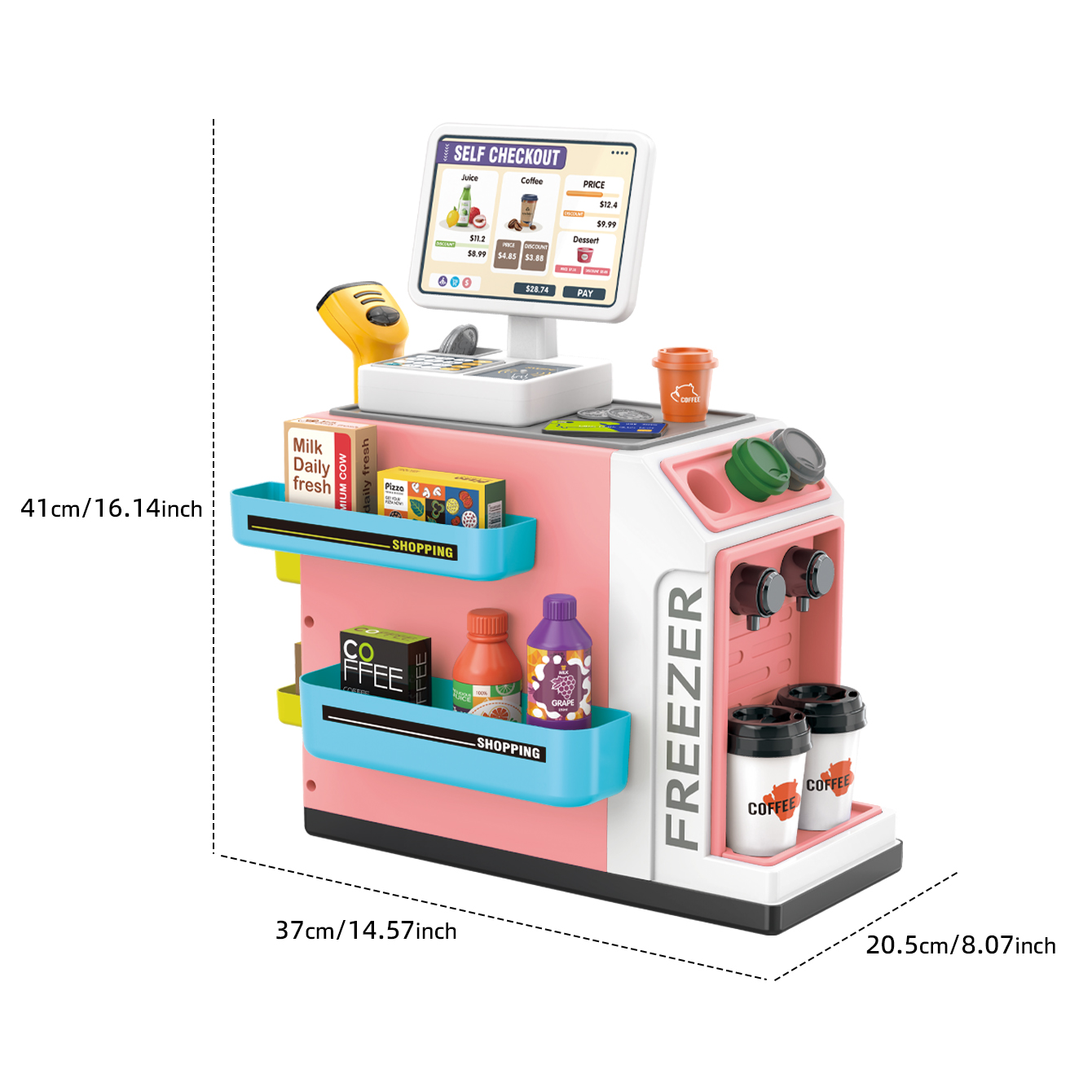 Mini-Kassenregister Supermarkt – Home Improvement Outlet Stores Bewertung und Preis