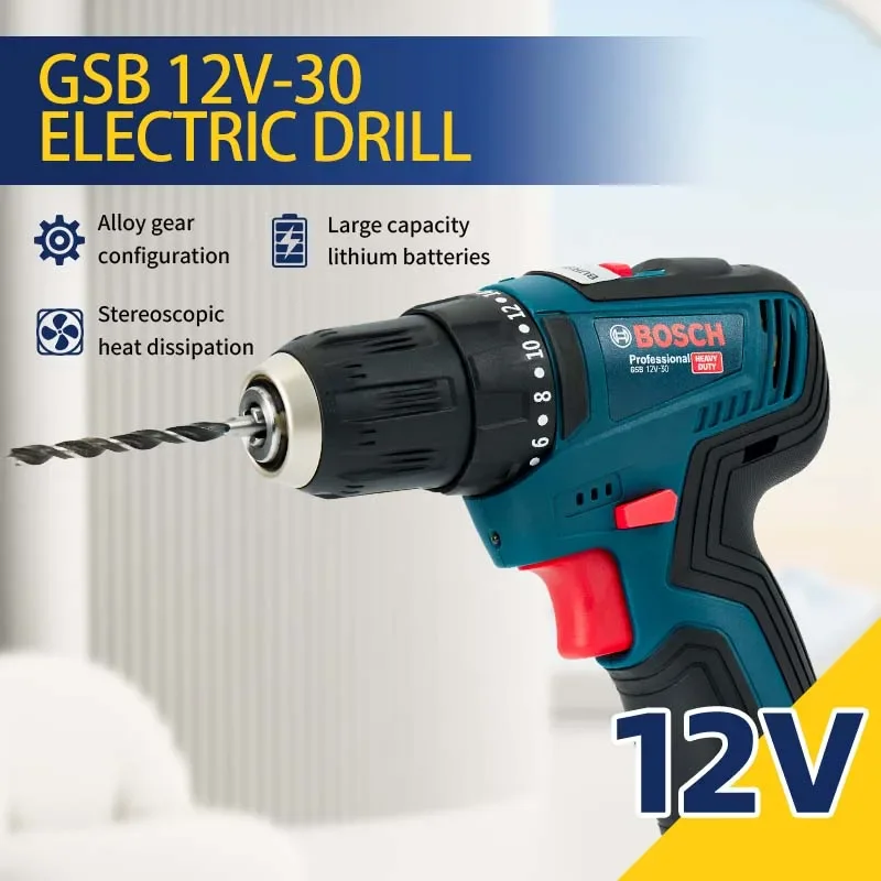 Bosch-GSB 12V-30 Professional  – Power Drill Cordless Bewertung und Preis